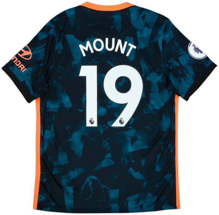 2021-22 Chelsea Third Shirt Mount #19 - 9/10 - (L)