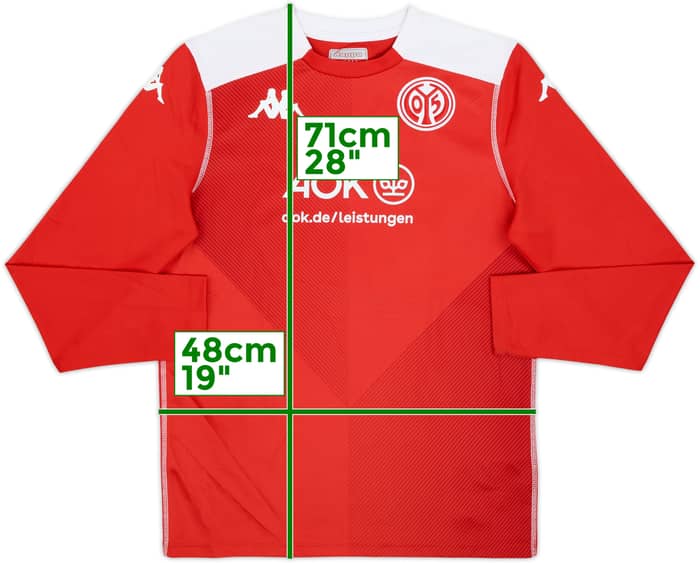 2020-21 Mainz Kappa Training Top - 8/10 - (S)