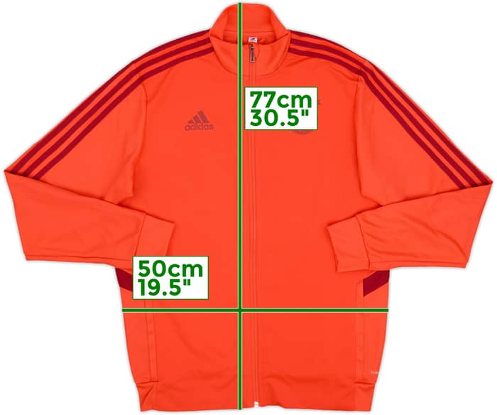 2019-20 Bayern Munich adidas Track Jacket - 8/10 - (M)