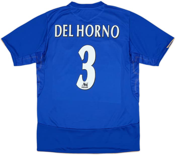 2005-06 Chelsea Centenary Home Shirt Del Horno #3 - 7/10 - (M)