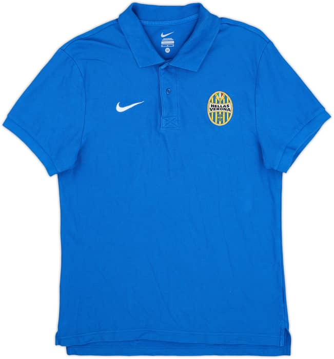 2013-14 Hellas Verona Nike Polo Shirt - 8/10 - (M)