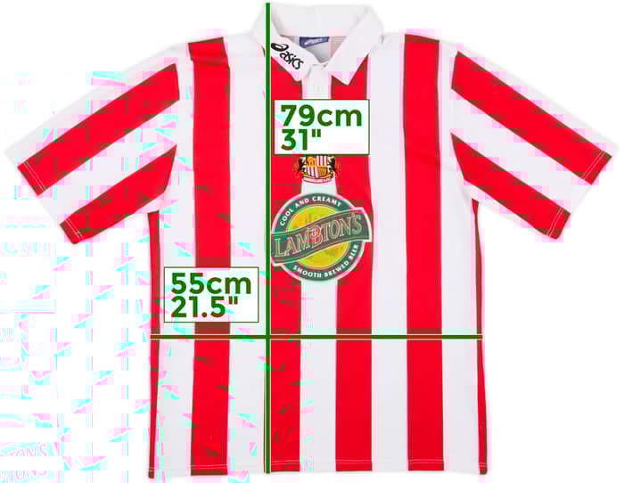 1997-99 Sunderland Home Shirt - 8/10 - (L)