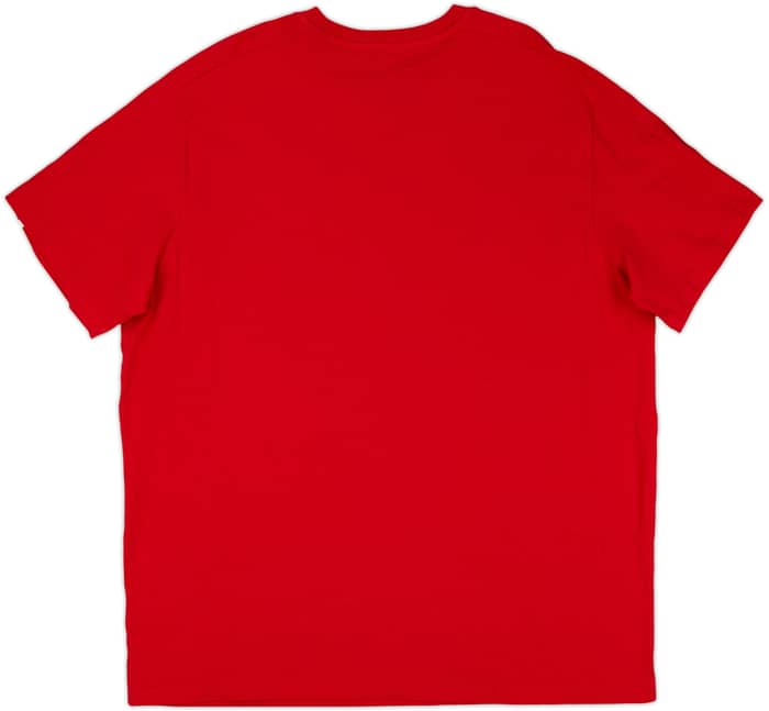 2025-26 Manchester United adidas Cotton Tee - 7/10 - (XXL)