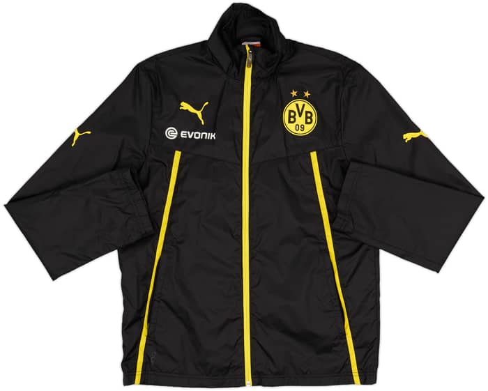 2014-15 Borussia Dortmund Puma Track Jacket - 8/10 - (XL.Boys)