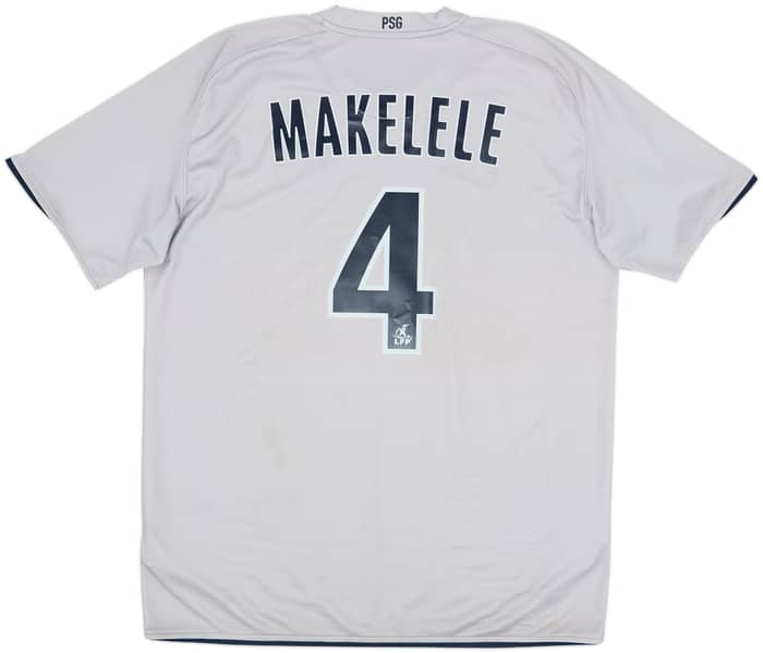 2008-09 Paris Saint-Germain Away Shirt Makelele #4 - 7/10 - (L)