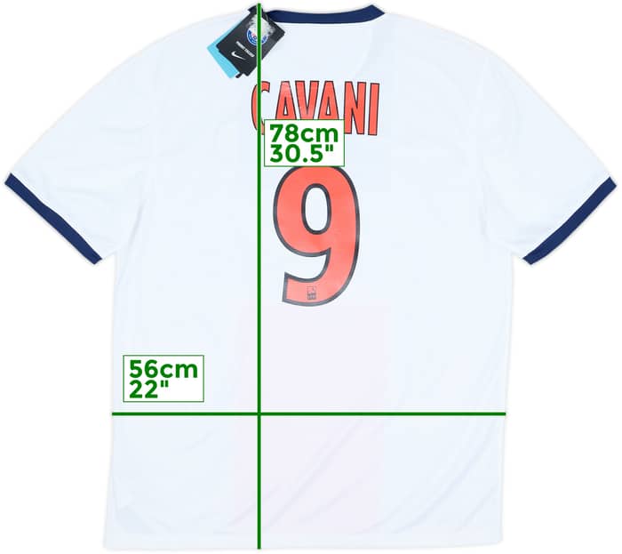 2013-14 Paris Saint-Germain Away Shirt Cavani #9 (L)