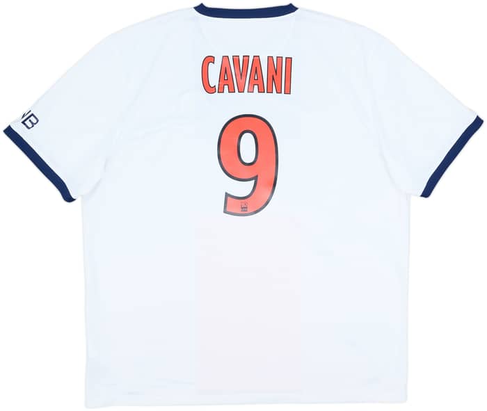 2013-14 Paris Saint-Germain Away Shirt Cavani #9 - 9/10 - (XXL)