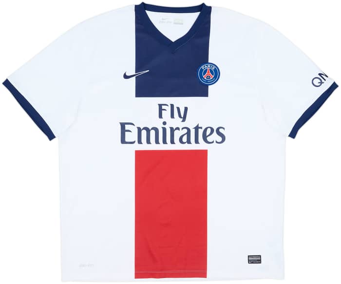 2013-14 Paris Saint-Germain Away Shirt Cavani #9 - 9/10 - (XXL)