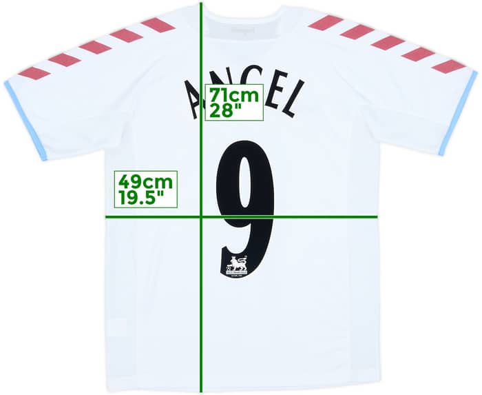 2004-05 Aston Villa Away Shirt Angel #9 - 8/10 - (S)