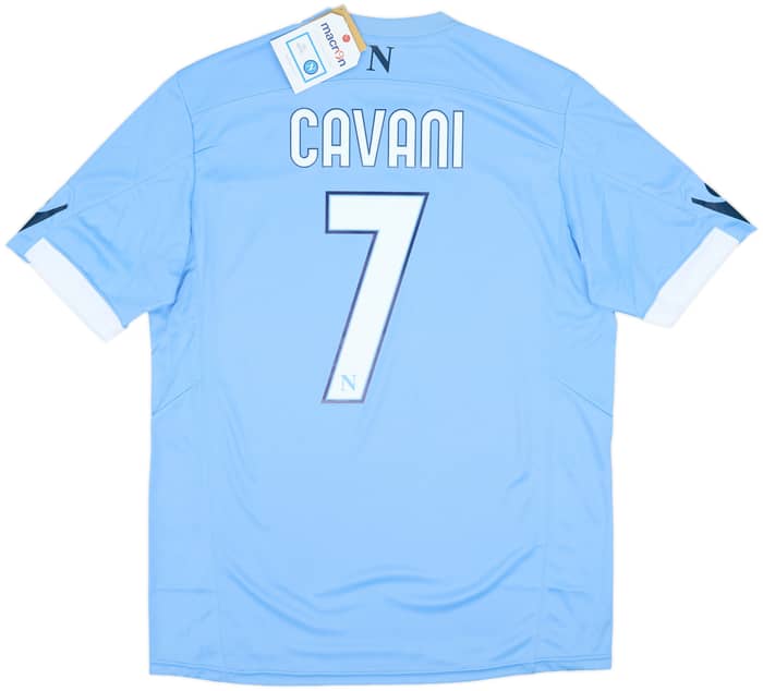 2010-11 Napoli Home Shirt Cavani #7 (XL)