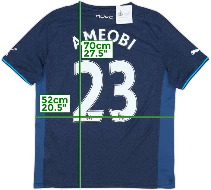 2013-14 Newcastle Away Shirt Ameobi #23 (S)