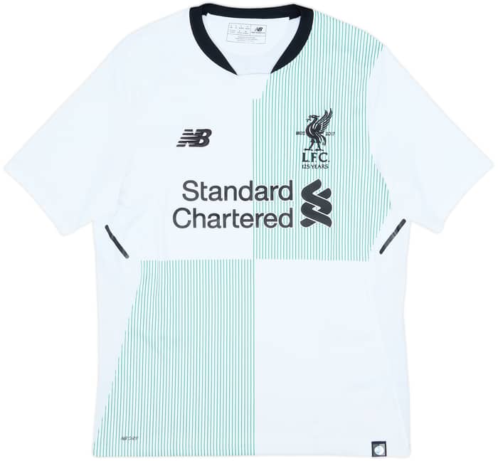 2017-18 Liverpool Away Shirt Virgil #4 - 9/10 - (S)