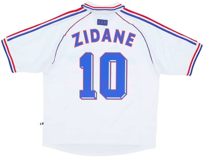 1998 France Away Shirt Zidane #10 - 7/10 - (L)