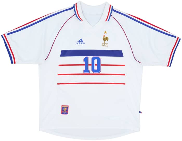 1998 France Away Shirt Zidane #10 - 7/10 - (L)