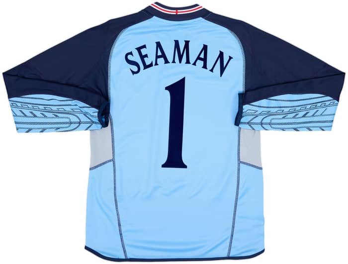 2002-03 England GK Shirt Seaman #1 - 8/10 - (S)
