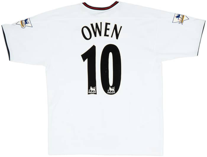 2003-04 Liverpool Away Shirt Owen #10 - 10/10 - (L)