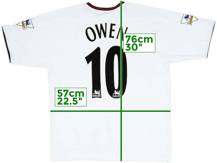 2003-04 Liverpool Away Shirt Owen #10 - 10/10 - (L)