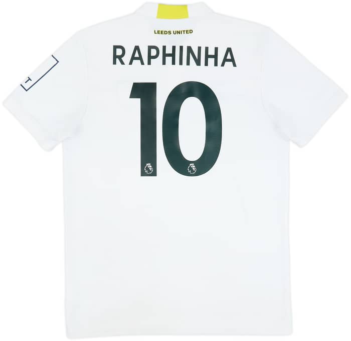 2021-22 Leeds United Home Shirt Raphinha #10 - 5/10 - (L)