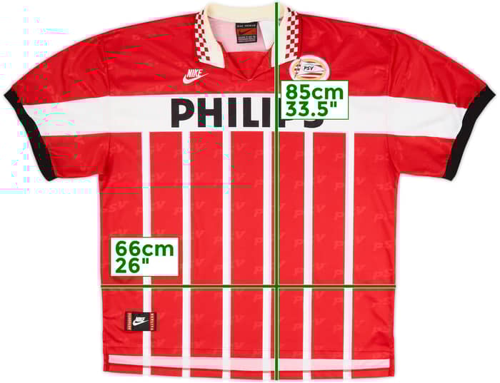1995-96 PSV Home Shirt - 6/10 - (XXL)