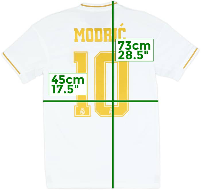 Camiseta de local del Real Madrid 2019-20 Modric #10 (XS)