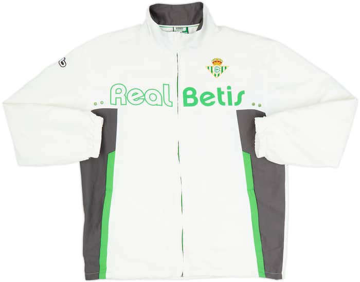 2010-11 Real Betis RBB Track Jacket - 8/10 - (XL)