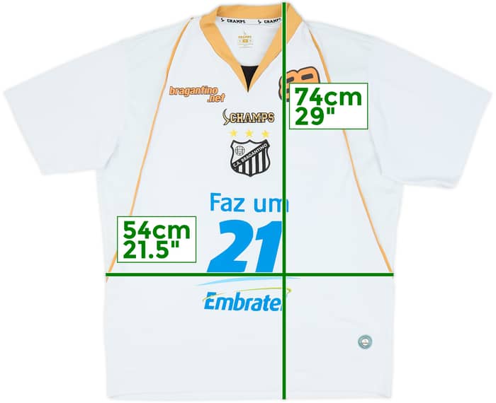 2008 Bragantino Home Shirt #9 - 9/10 - (M)