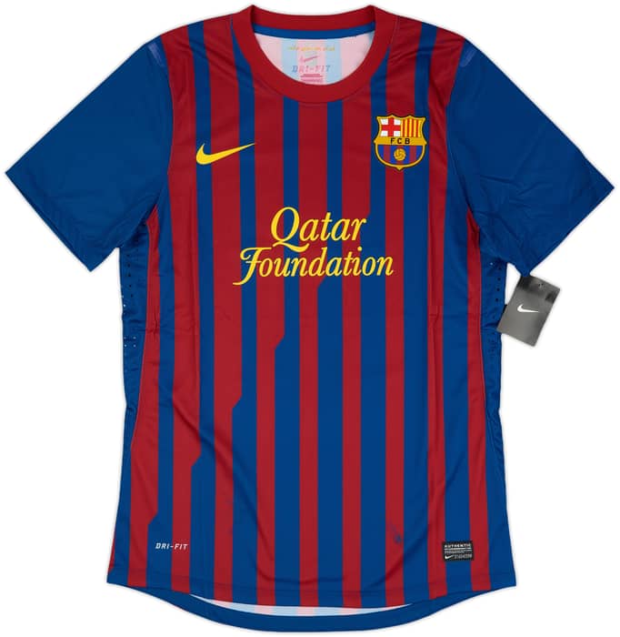 2011-12 Barcelona Player Issue Home Shirt Messi #10 (M)