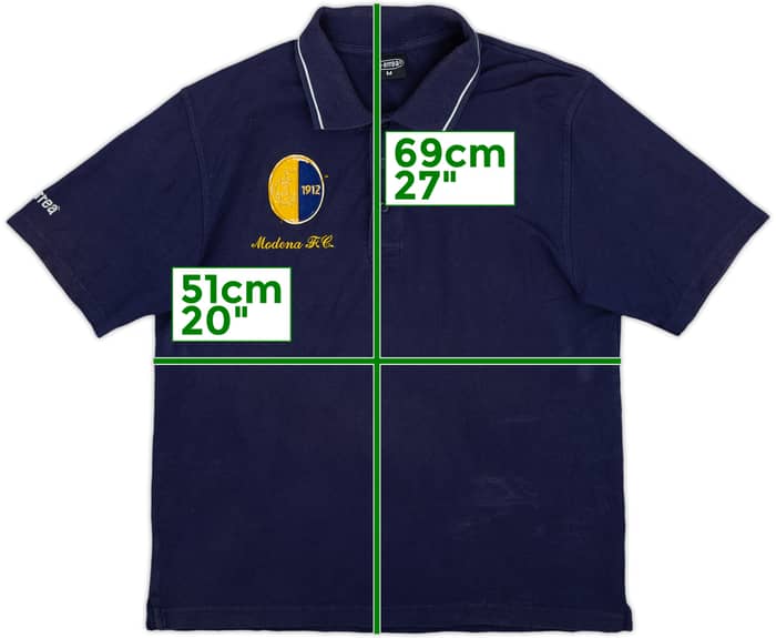 2002-03 Modena Errea Polo Shirt - 7/10 - (M)