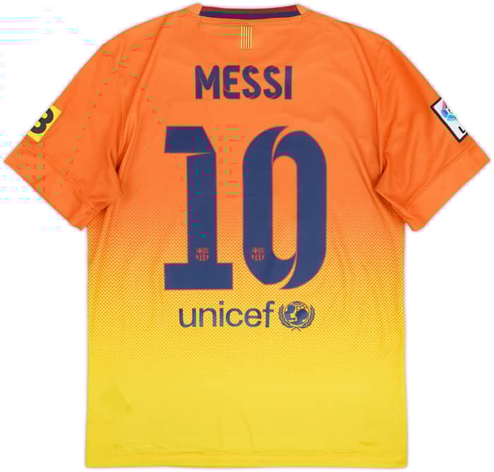 2012-13 Barcelona Away Shirt Messi #10 - 7/10 - (L)