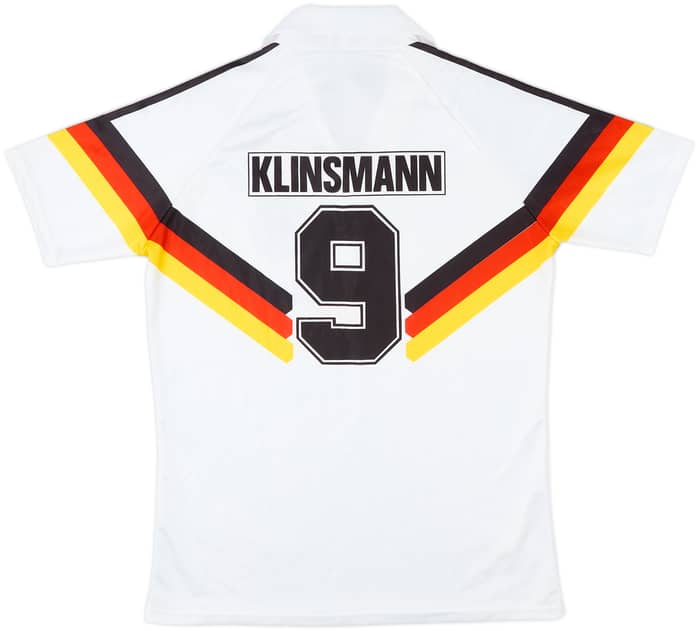 1988-90 West Germany Fan Shirt Klinsmann #9 - 9/10 - (S)