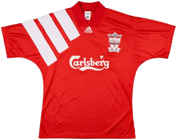 1992-93 Liverpool Centenary Home Shirt - 10/10 - (M/L)