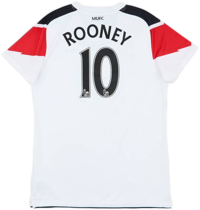 2010-11 Manchester United Away Shirt Rooney #10 - 6/10 - (Women's S)