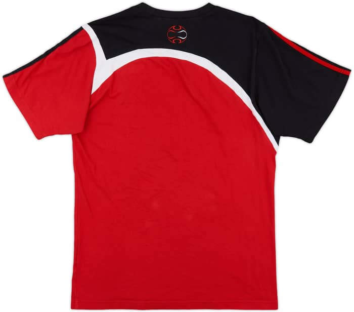 2007-08 AC Milan adidas Cotton Tee - 8/10 - (M)