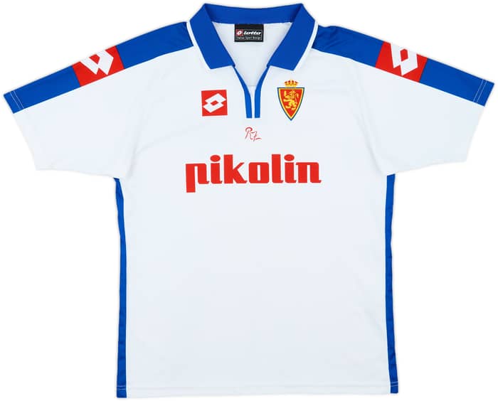 2003-05 Real Zaragoza Home Shirt - 6/10 - (XL.Boys)