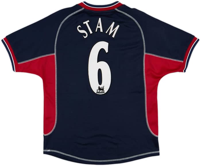 2000-01 Manchester United Third Shirt Stam #6 - 8/10 - (L.Boys)