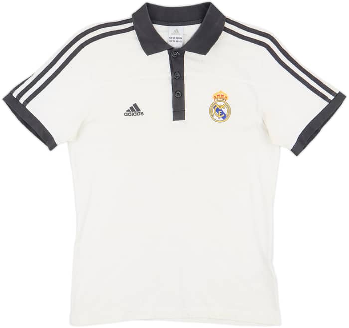 2009-10 Real Madrid adidas Polo Shirt - 8/10 - (S)