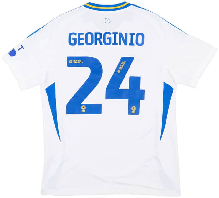 2024-25 Leeds United Home Shirt Georginio #24 - 7/10 - (L)