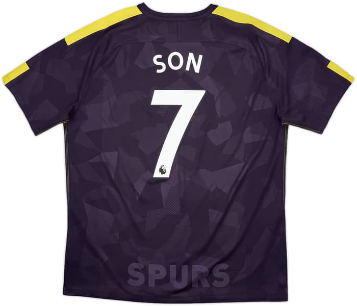 2017-18 Tottenham Away Shirt Son #7 - 8/10 - (XL)