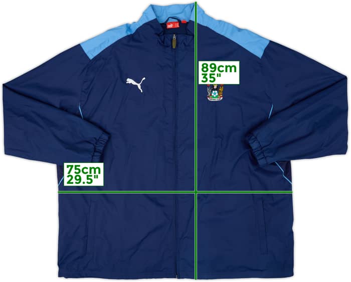 2015-16 Coventry Puma 1/4 Zip Track Jacket - 8/10 - (3XL)