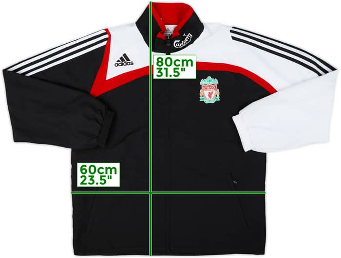 2007-08 Liverpool adidas Track Jacket - 10/10 - (L/XL)