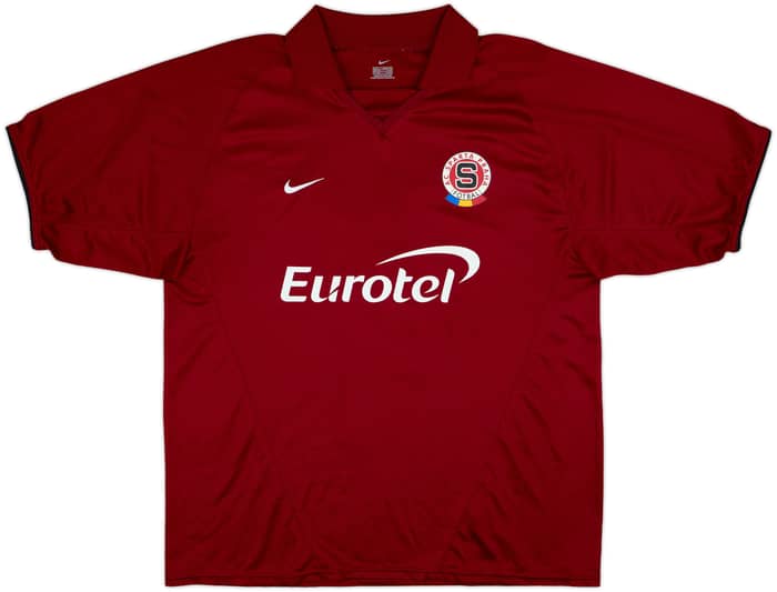 2004-05 Sparta Prague Home Shirt Poborsky #8 - 8/10 - (L)