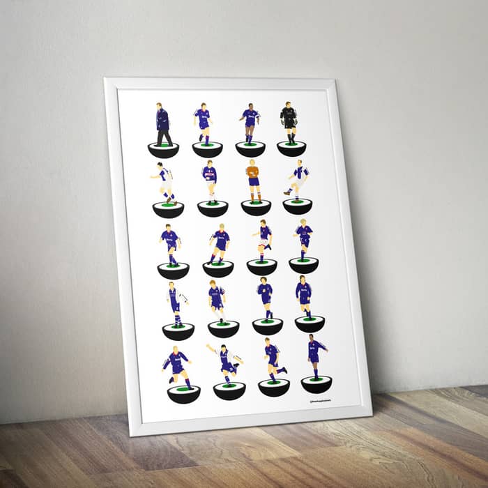 1947-2012 Oldham Subbuteo A3 Print/Poster