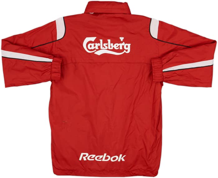 2003-04 Liverpool Reebok Hooded Rain Jacket - 7/10 - (S)