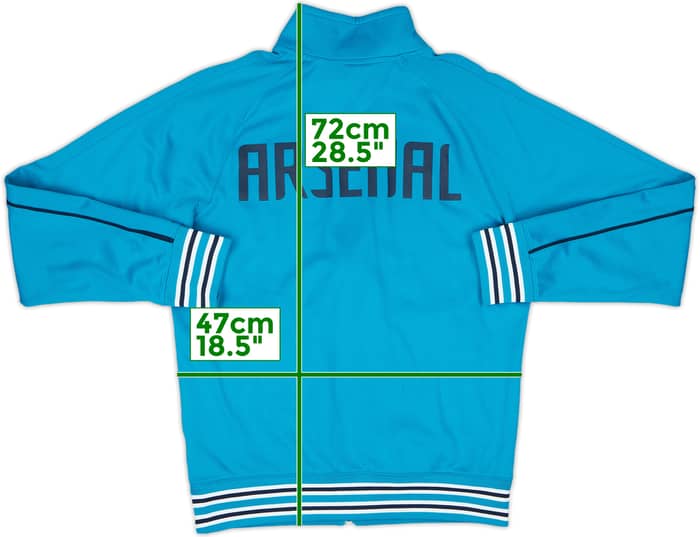 2011-12 Arsenal Nike Track Jacket - 8/10 - (S)