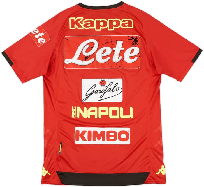 2018-19 Napoli Kappa Training Shirt - 5/10 - (L)