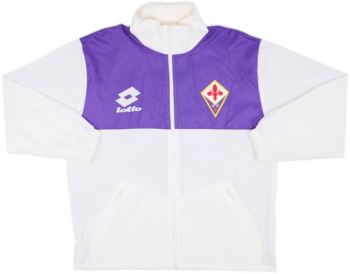 1991-93 Fiorentina Lotto Hooded Rain Jacket - 6/10 - (M)