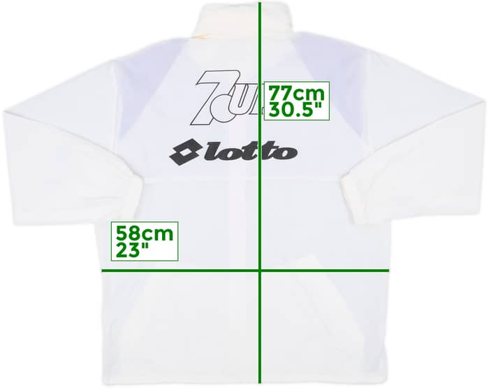 1991-93 Fiorentina Lotto Hooded Rain Jacket - 6/10 - (M)