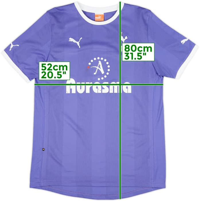 2011-12 Tottenham Away Shirt Modric #14 - 6/10 - (M)