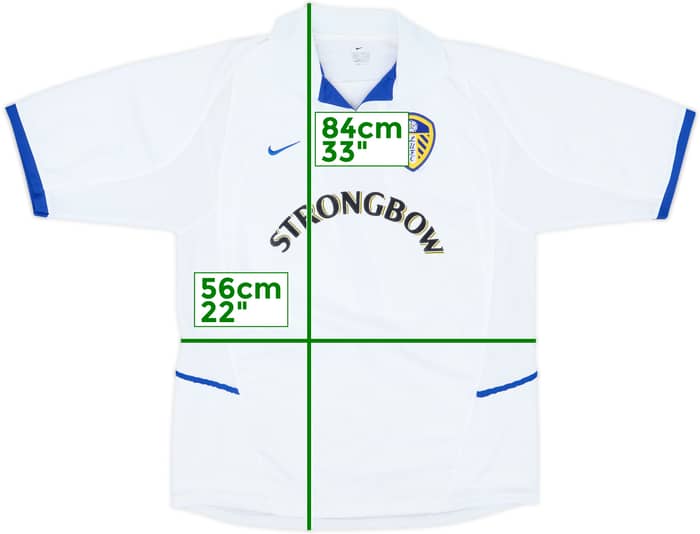 2002-03 Leeds United Home Shirt Keane #7 - 8/10 - (XL)