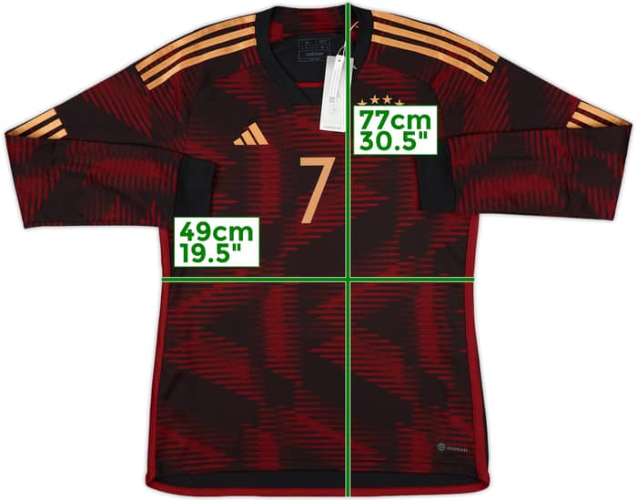 2022-23 Germany Away L/S Shirt Havertz #7 (M)